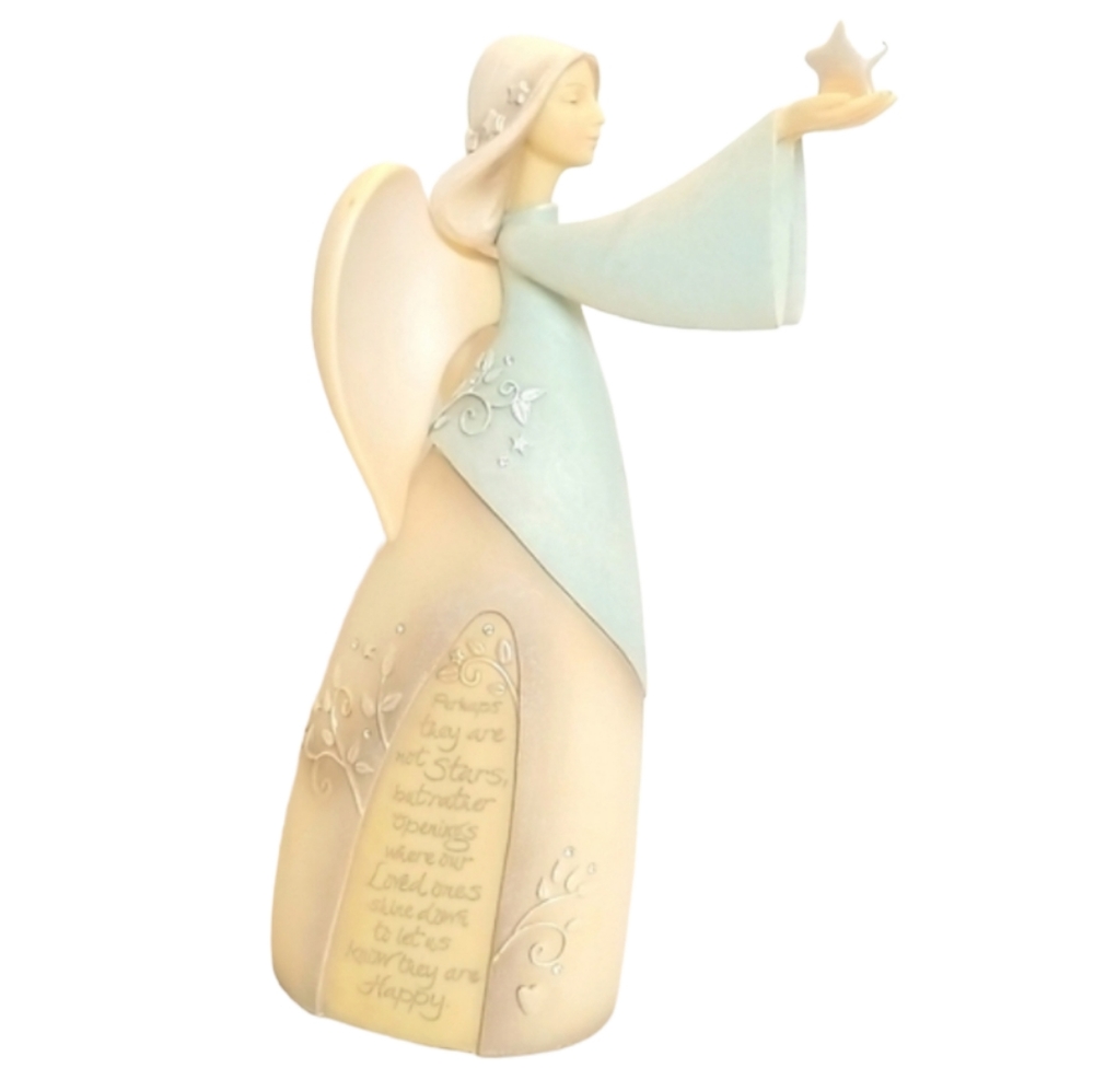 Foundations by Unesco Bereavement Angel Figurine - Faith Decor